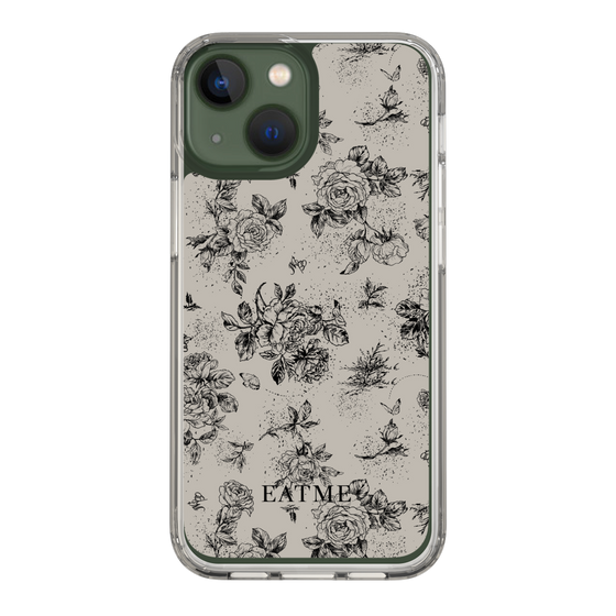 Slim Protection Case［ EATME - Toile de Jouy - Gray ］