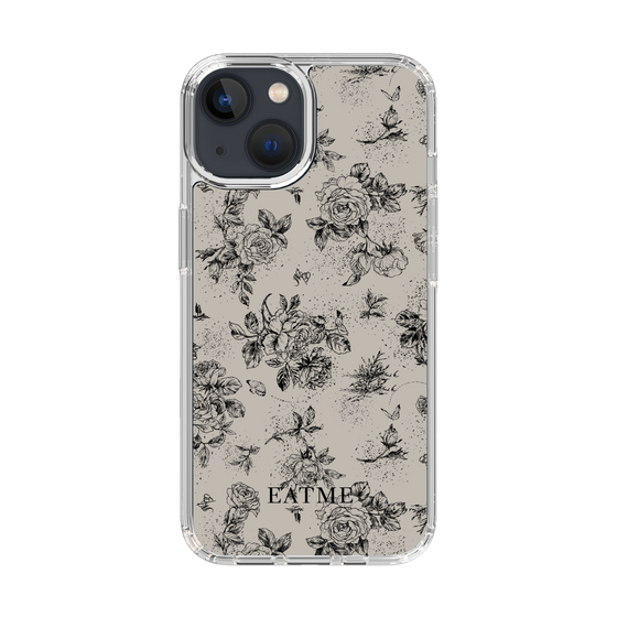 Slim Protection Case［ EATME - Toile de Jouy - Gray ］
