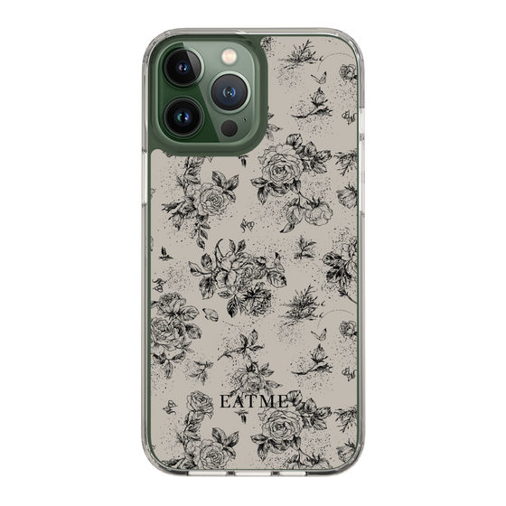 Slim Protection Case［ EATME - Toile de Jouy - Gray ］