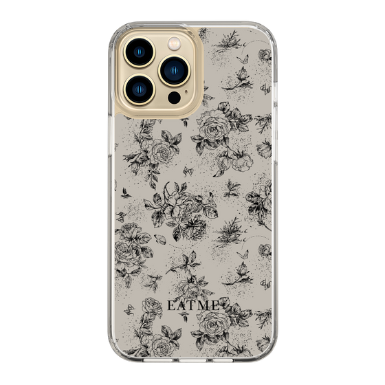 Slim Protection Case［ EATME - Toile de Jouy - Gray ］