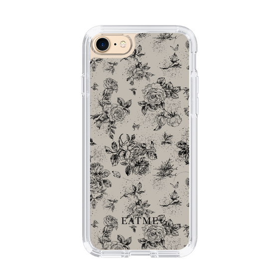 Slim Protection Case［ EATME - Toile de Jouy - Gray ］