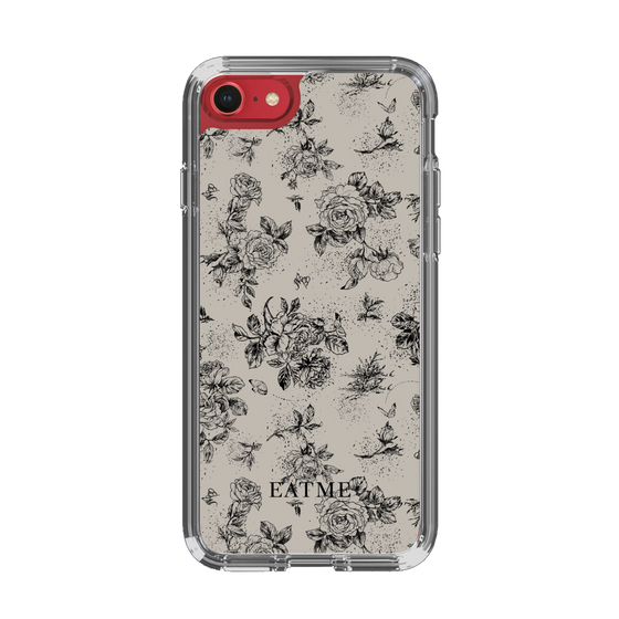 Slim Protection Case［ EATME - Toile de Jouy - Gray ］
