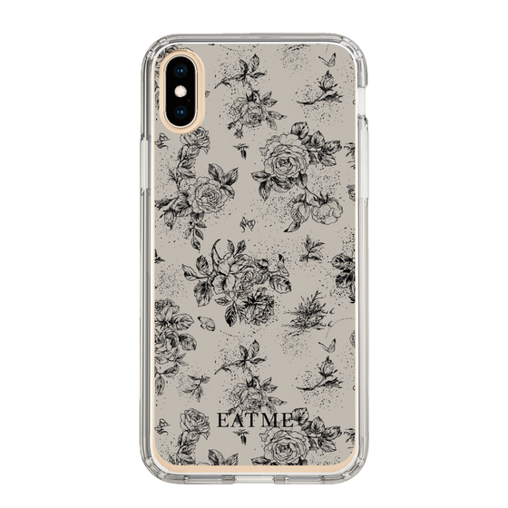 Slim Protection Case［ EATME - Toile de Jouy - Gray ］
