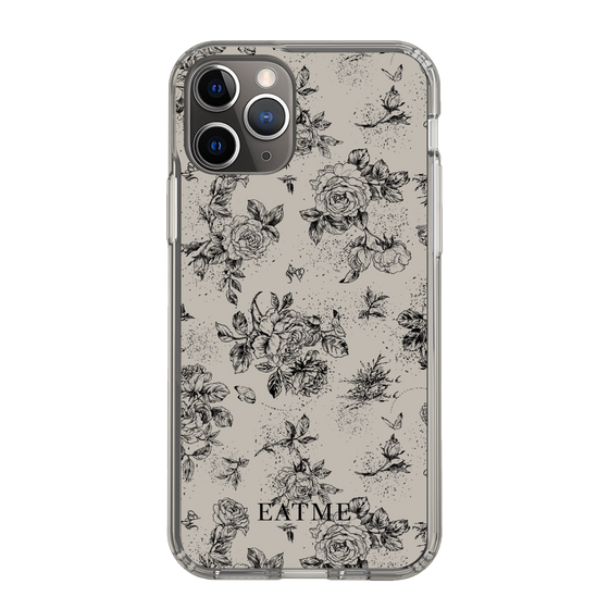 Slim Protection Case［ EATME - Toile de Jouy - Gray ］