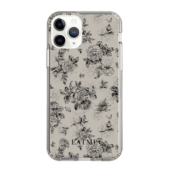 Slim Protection Case［ EATME - Toile de Jouy - Gray ］