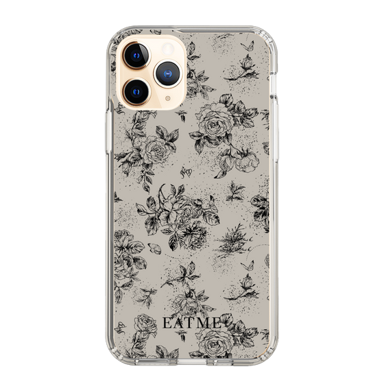 Slim Protection Case［ EATME - Toile de Jouy - Gray ］