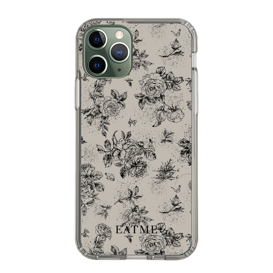 Slim Protection Case［ EATME - Toile de Jouy - Gray ］