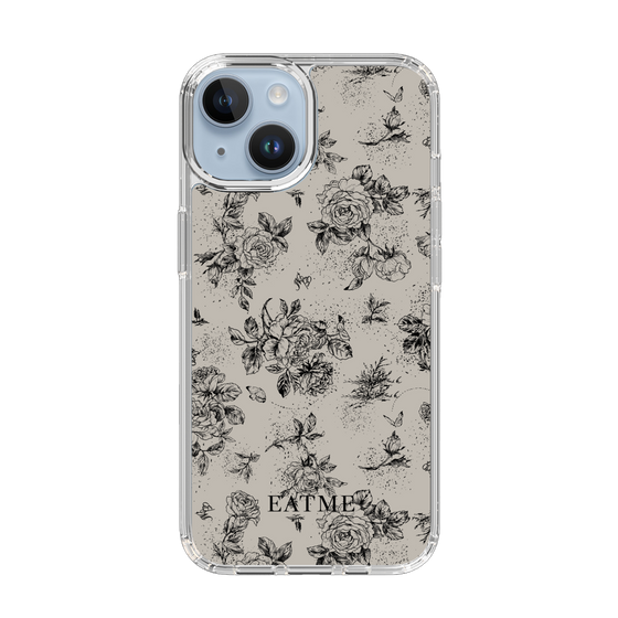 Slim Protection Case［ EATME - Toile de Jouy - Gray ］