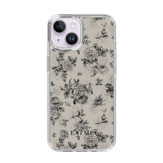Slim Protection Case［ EATME - Toile de Jouy - Gray ］