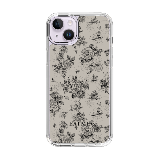 Slim Protection Case［ EATME - Toile de Jouy - Gray ］