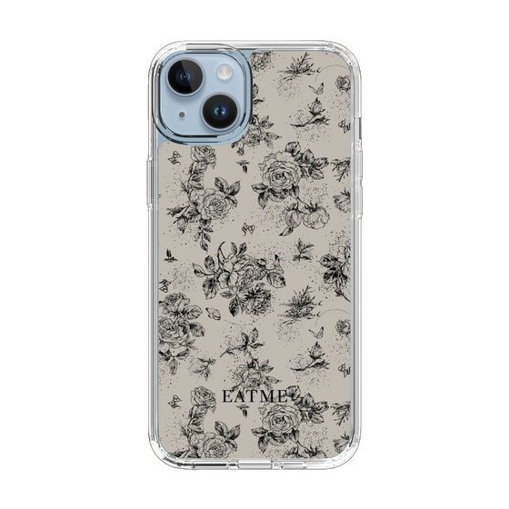 Slim Protection Case［ EATME - Toile de Jouy - Gray ］