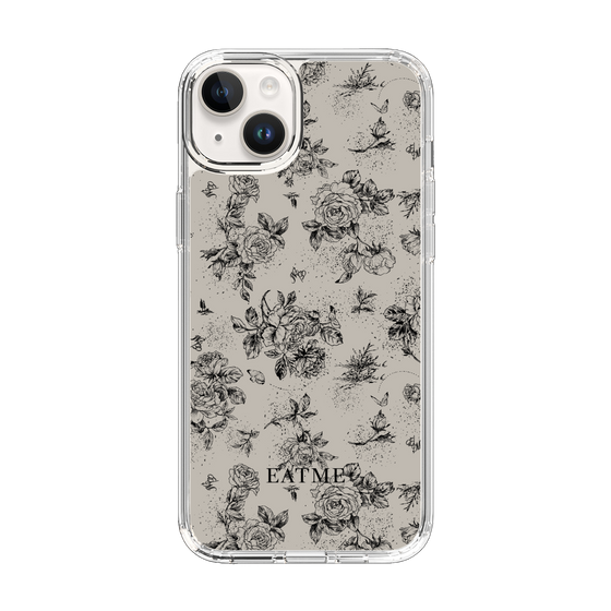 Slim Protection Case［ EATME - Toile de Jouy - Gray ］