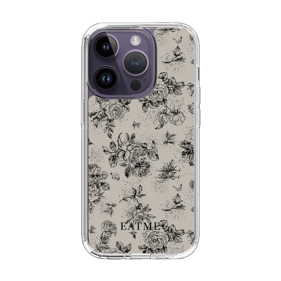 Slim Protection Case［ EATME - Toile de Jouy - Gray ］