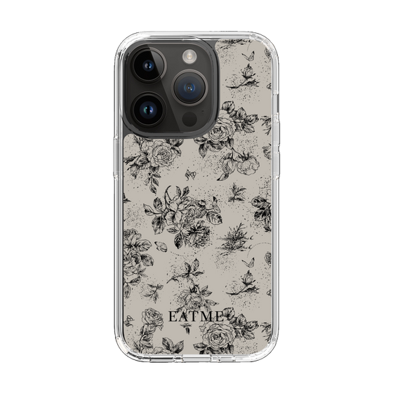 Slim Protection Case［ EATME - Toile de Jouy - Gray ］