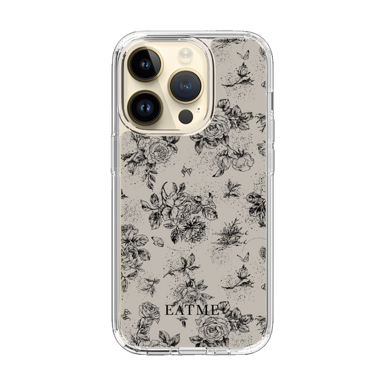 Slim Protection Case［ EATME - Toile de Jouy - Gray ］