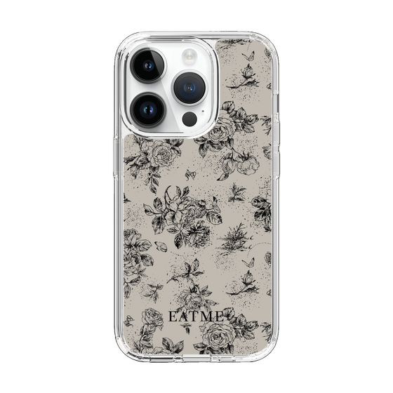 Slim Protection Case［ EATME - Toile de Jouy - Gray ］