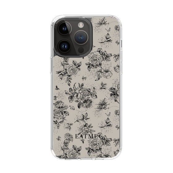 Slim Protection Case［ EATME - Toile de Jouy - Gray ］