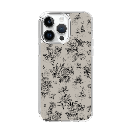 Slim Protection Case［ EATME - Toile de Jouy - Gray ］