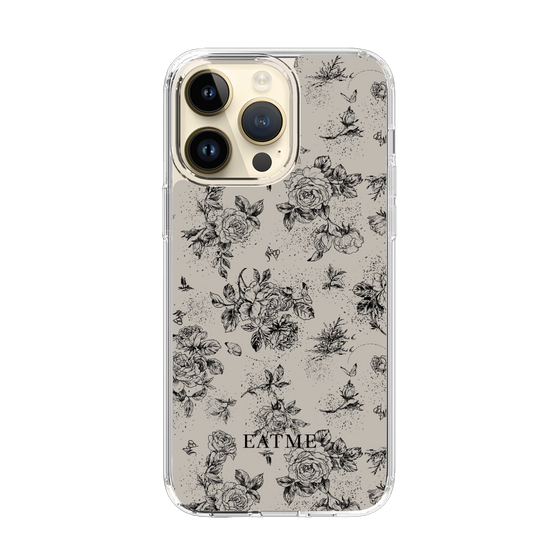 Slim Protection Case［ EATME - Toile de Jouy - Gray ］