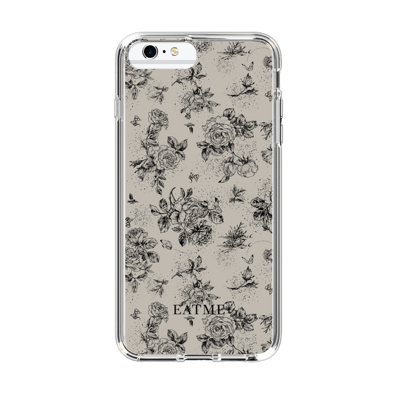 Slim Protection Case［ EATME - Toile de Jouy - Gray ］