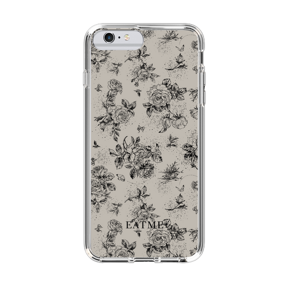 Slim Protection Case［ EATME - Toile de Jouy - Gray ］