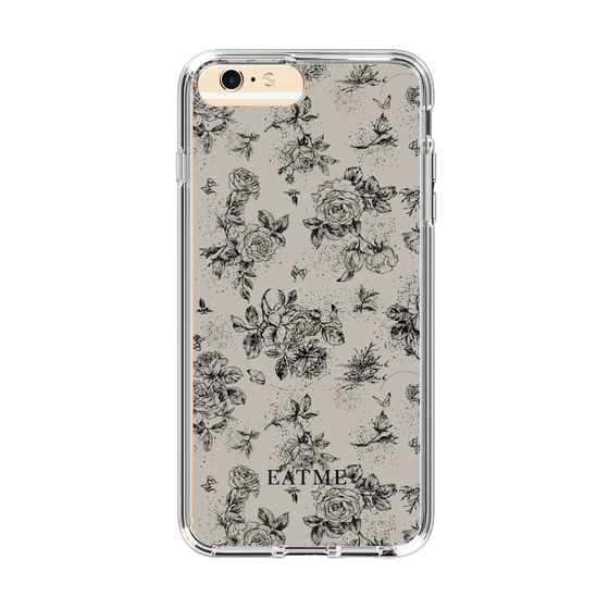 Slim Protection Case［ EATME - Toile de Jouy - Gray ］