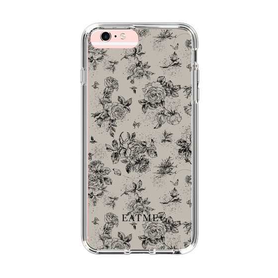 Slim Protection Case［ EATME - Toile de Jouy - Gray ］