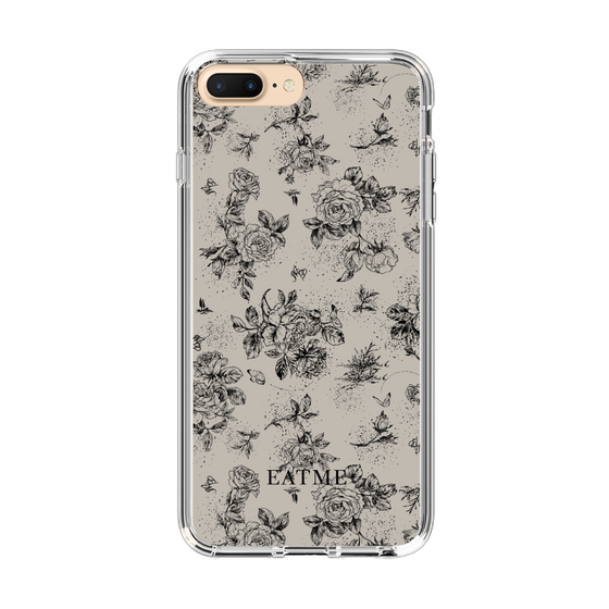 Slim Protection Case［ EATME - Toile de Jouy - Gray ］