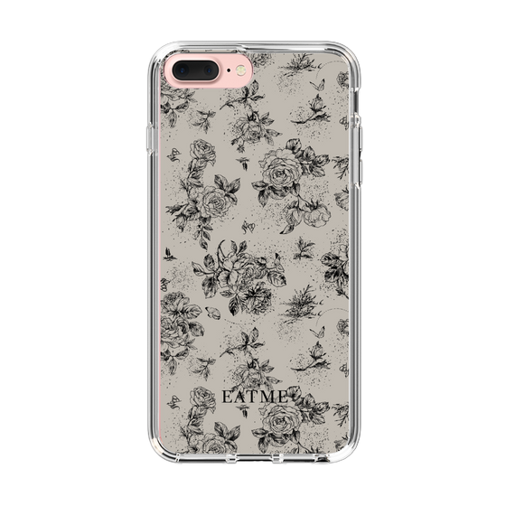 Slim Protection Case［ EATME - Toile de Jouy - Gray ］