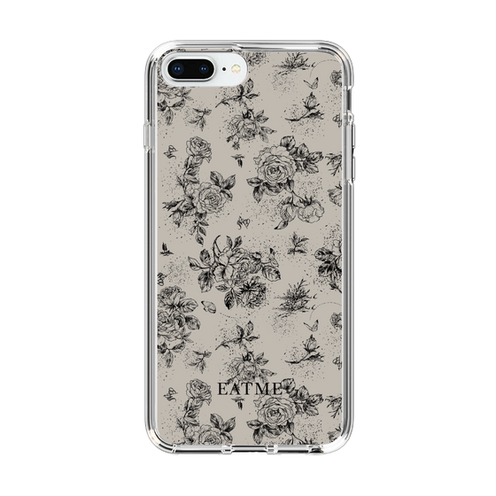 Slim Protection Case［ EATME - Toile de Jouy - Gray ］