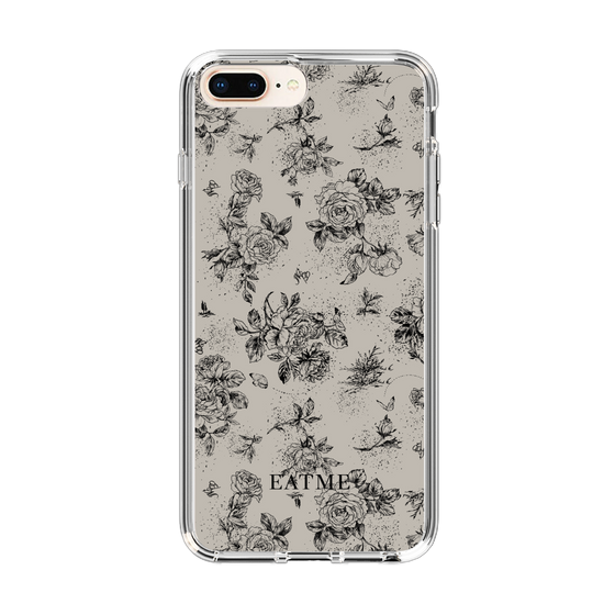 Slim Protection Case［ EATME - Toile de Jouy - Gray ］