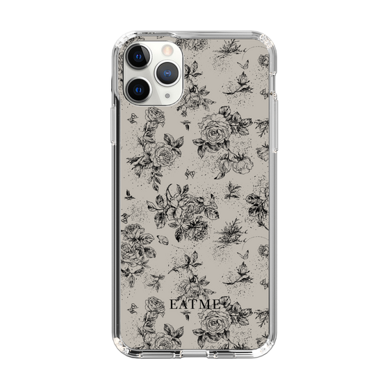 Slim Protection Case［ EATME - Toile de Jouy - Gray ］