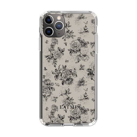 Slim Protection Case［ EATME - Toile de Jouy - Gray ］
