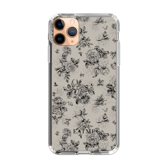 Slim Protection Case［ EATME - Toile de Jouy - Gray ］