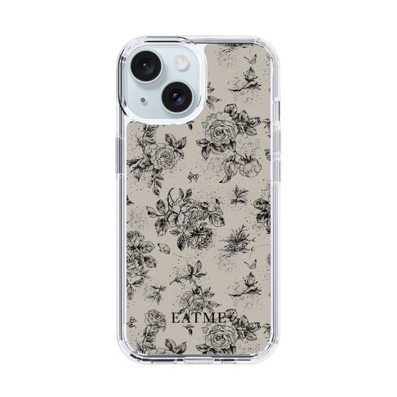 Slim Protection Case［ EATME - Toile de Jouy - Gray ］