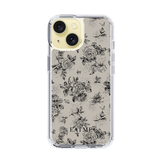 Slim Protection Case［ EATME - Toile de Jouy - Gray ］