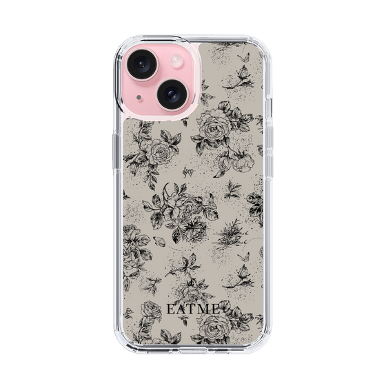Slim Protection Case［ EATME - Toile de Jouy - Gray ］
