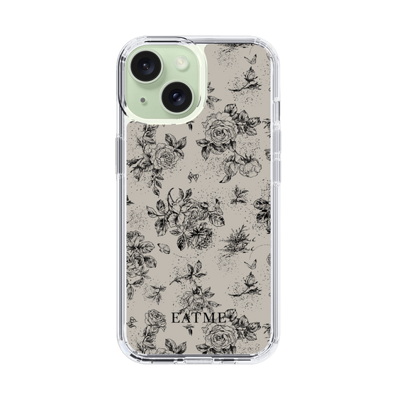 Slim Protection Case［ EATME - Toile de Jouy - Gray ］