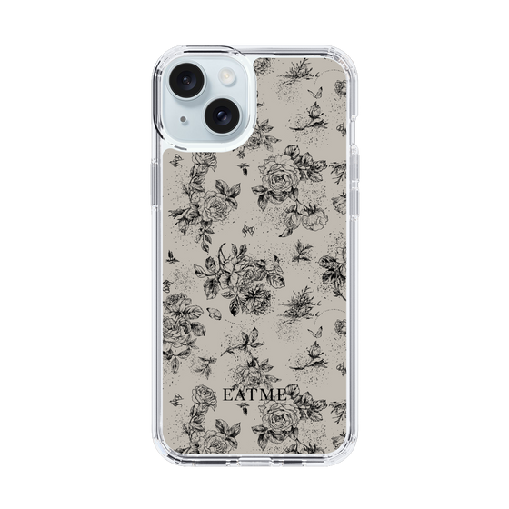 Slim Protection Case［ EATME - Toile de Jouy - Gray ］