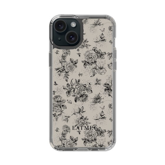 Slim Protection Case［ EATME - Toile de Jouy - Gray ］