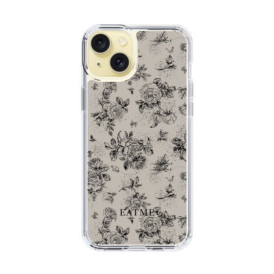 Slim Protection Case［ EATME - Toile de Jouy - Gray ］