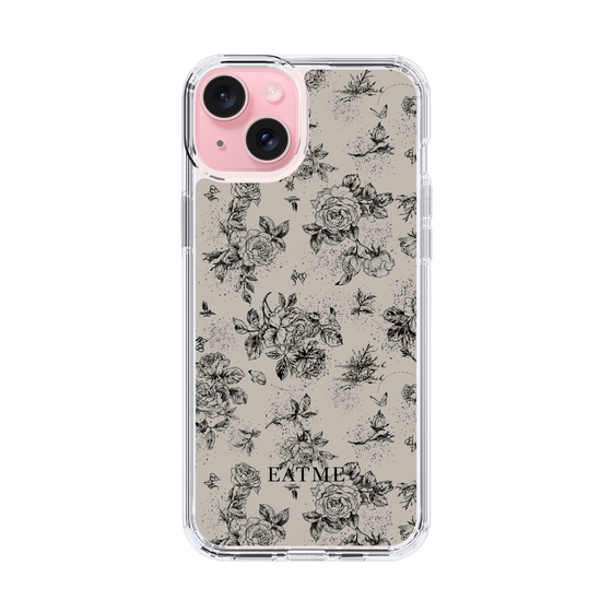 Slim Protection Case［ EATME - Toile de Jouy - Gray ］