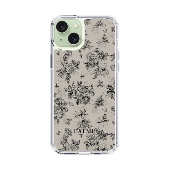 Slim Protection Case［ EATME - Toile de Jouy - Gray ］