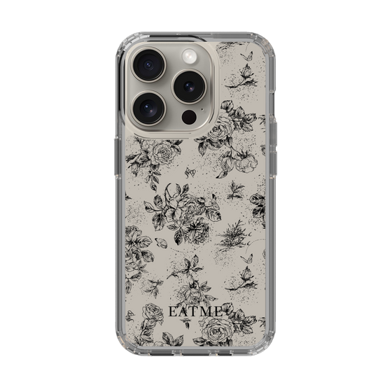 Slim Protection Case［ EATME - Toile de Jouy - Gray ］