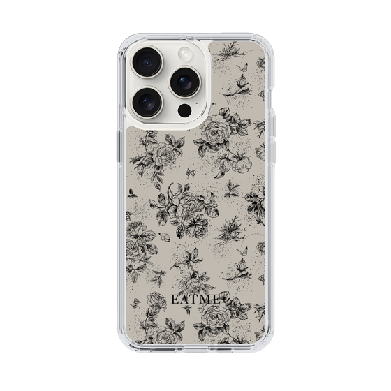 Slim Protection Case［ EATME - Toile de Jouy - Gray ］
