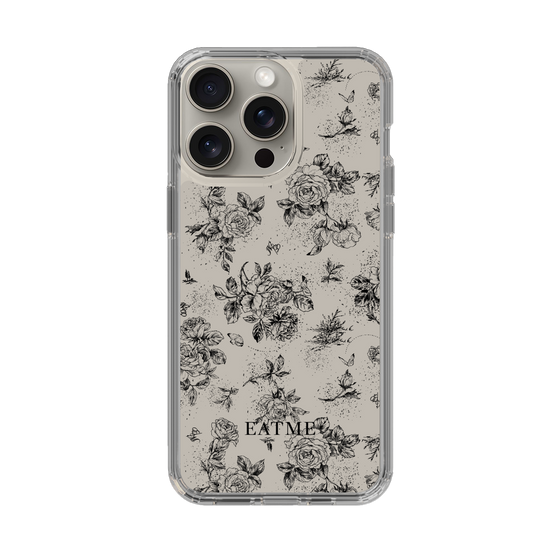 Slim Protection Case［ EATME - Toile de Jouy - Gray ］