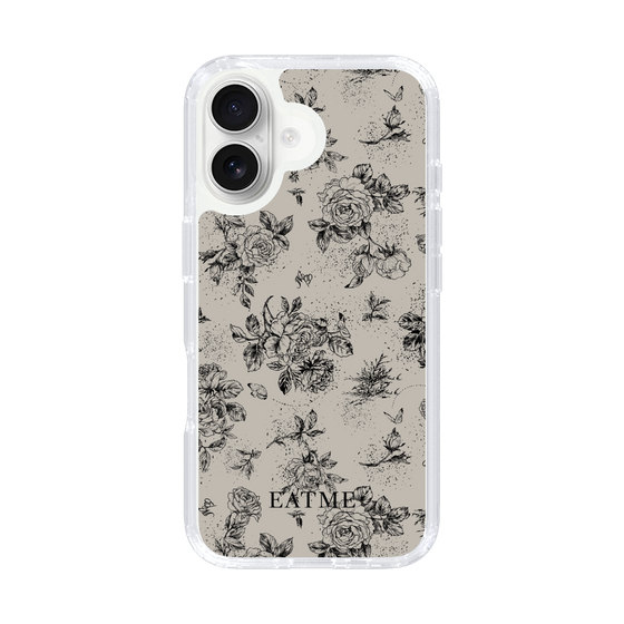 Slim Protection Case［ EATME - Toile de Jouy - Gray ］