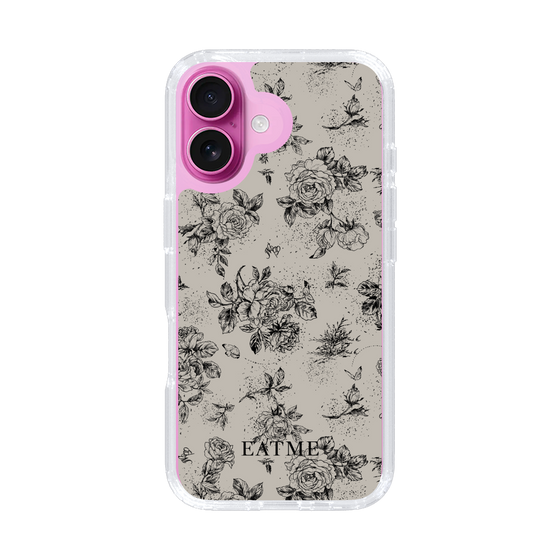 Slim Protection Case［ EATME - Toile de Jouy - Gray ］