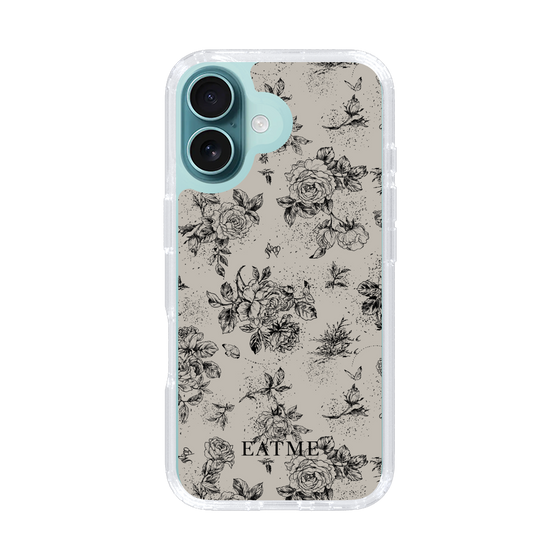 Slim Protection Case［ EATME - Toile de Jouy - Gray ］
