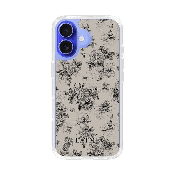Slim Protection Case［ EATME - Toile de Jouy - Gray ］